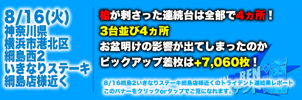 8.15綱島結果データ